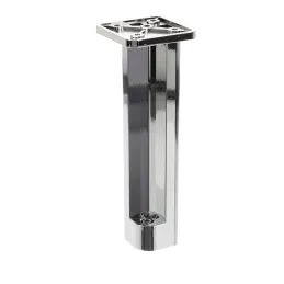 Pied en plastique PLASTICI / Chrome brillant