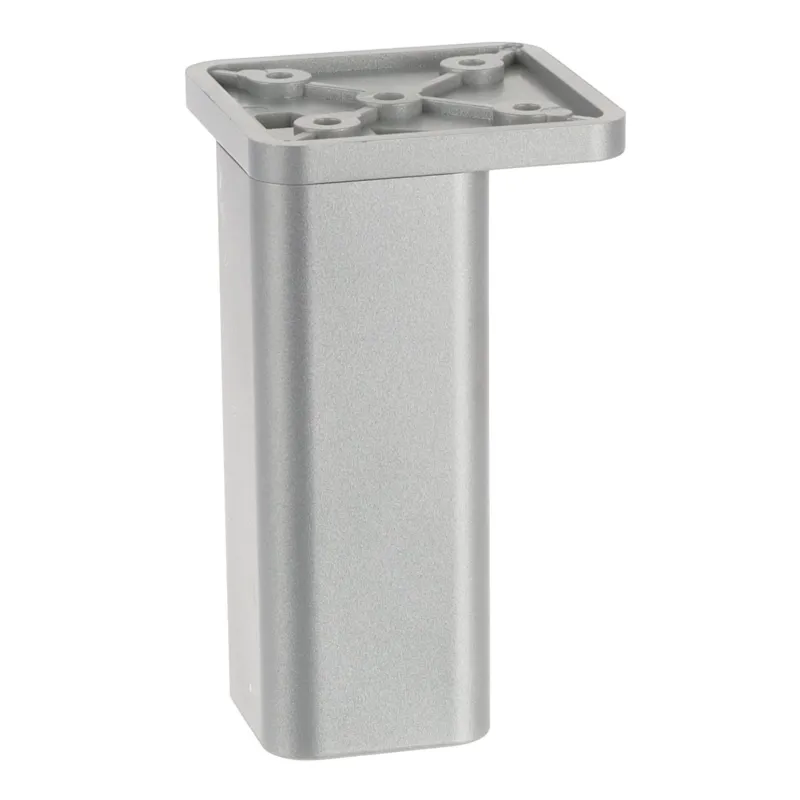Pied en plastique PLASTICI / Argenté