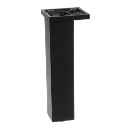 Pied en plastique 33 x 33 mm / Noir