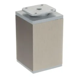 Pied de meuble 60 x 60 / Imitation inox