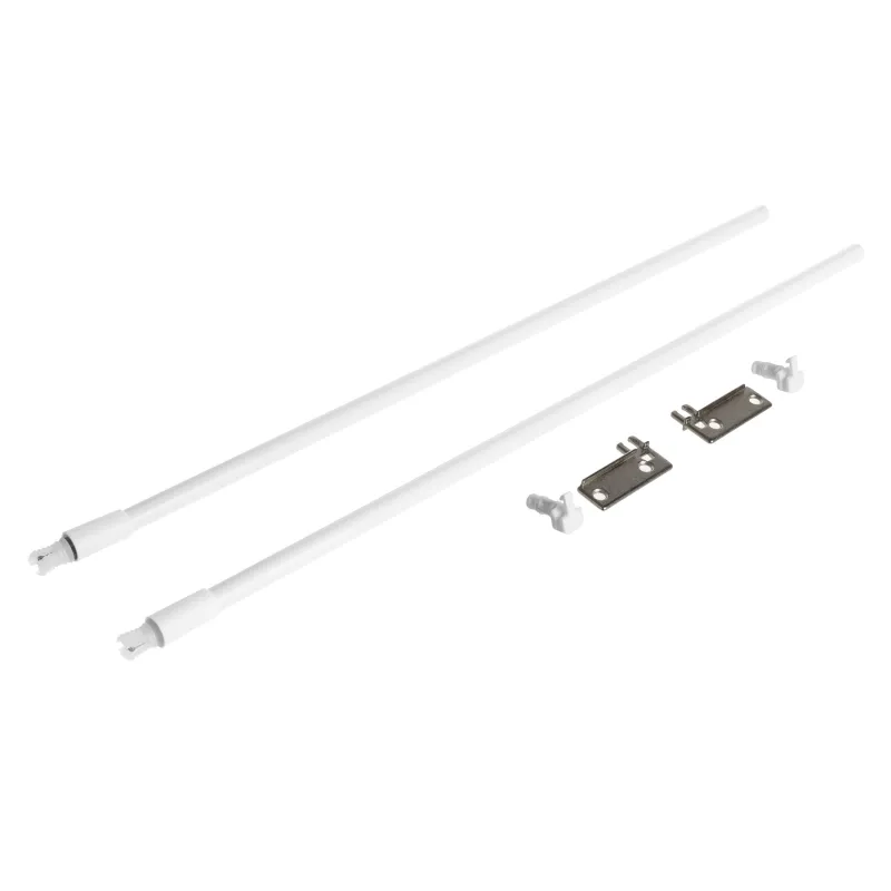 Kit de barres de toit pour coffre de toit RIEX / Blanc