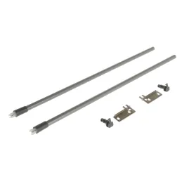 Kit de rails de toit pour metalbox RIEX / Argent