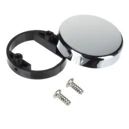 Charnière à clipser pour verre CLIP 95° avec embase et cache / Chrome brillant