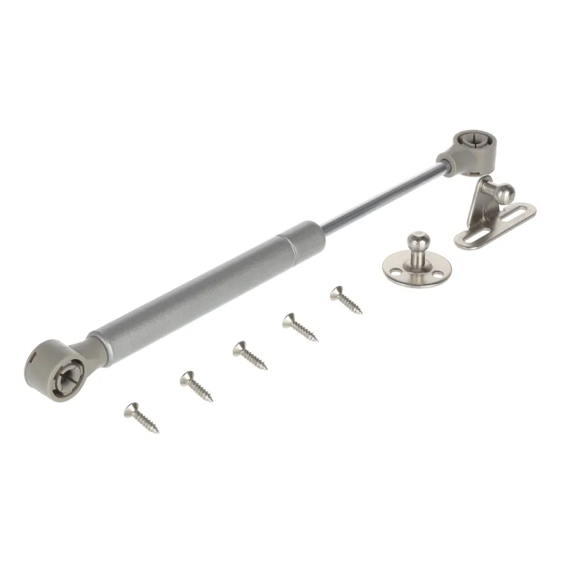 Vérin à gaz rabattable – réglable / Argent