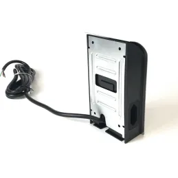 Prise encastrable BORN FRENCH 2 x 230 V + 2 x USB / Noir mat