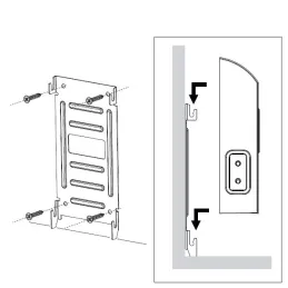 Prise encastrable BORN SCHUKO 2 x 230 V + 2 x USB / Noir mat