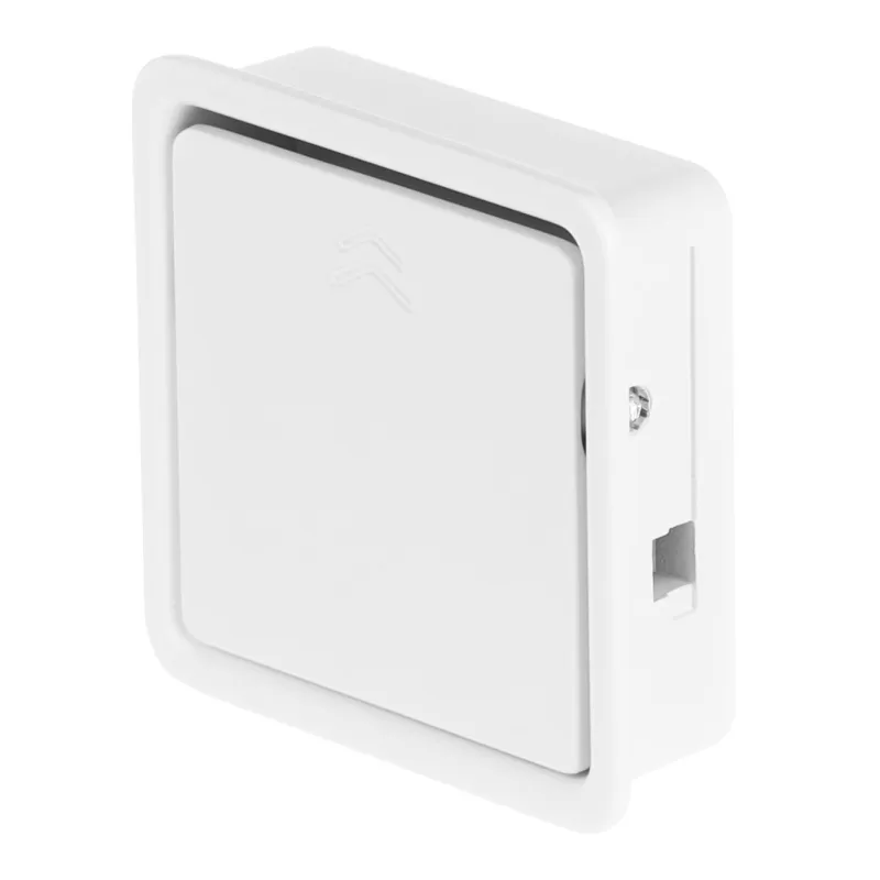Poignée encastrable rabattable CLICK Mini / Blanc mat