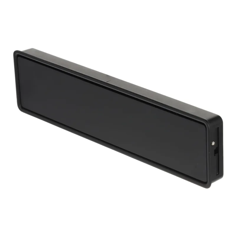 Poignée encastrable escamotable CLICK Maxi / Noir mat