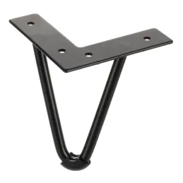 Pied de meuble HAIRPIN 130 mm / Noir