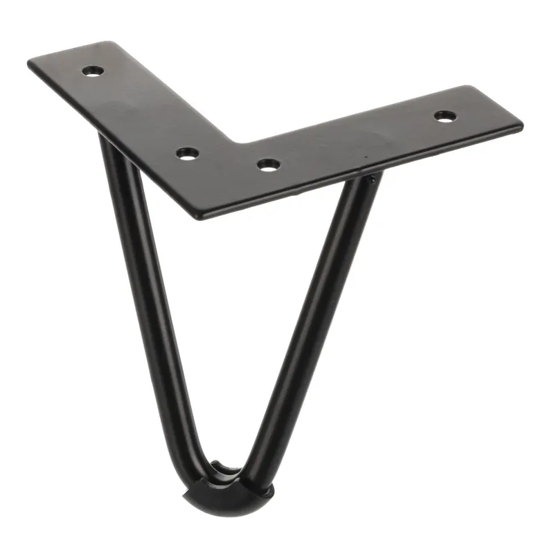 Pied de meuble HAIRPIN 130 mm / Noir