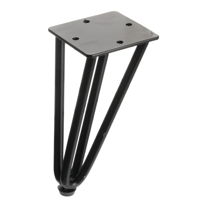 Pied de meuble HAIRPIN 170 mm / Noir
