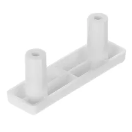 Patin de meuble à clouer avec pointes / Blanc – 10 pièces