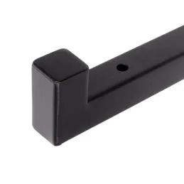 Ensemble de supports d’étagère STELIA / Noir mat – 2 pièces