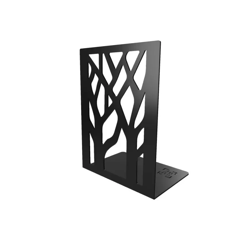 Support pour livres FOREST / Noir mat
