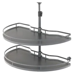 Carrousel MAGICO 180° à fond plein / Gris foncé