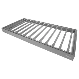 Panier coulissant pour pantalons avec amortisseur MAGICO / Gris foncé