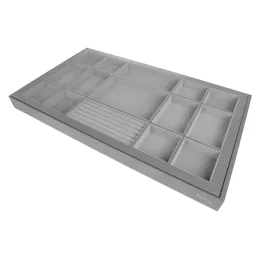 Panier à bijoux coulissant avec amortissement MAGICO / Gris foncé