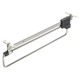Porte-cintres coulissant EKKA / Chrome brillant