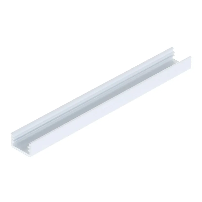 Profilé en aluminium ORPHA pour éclairage LED, sans diffuseur / Blanc mat