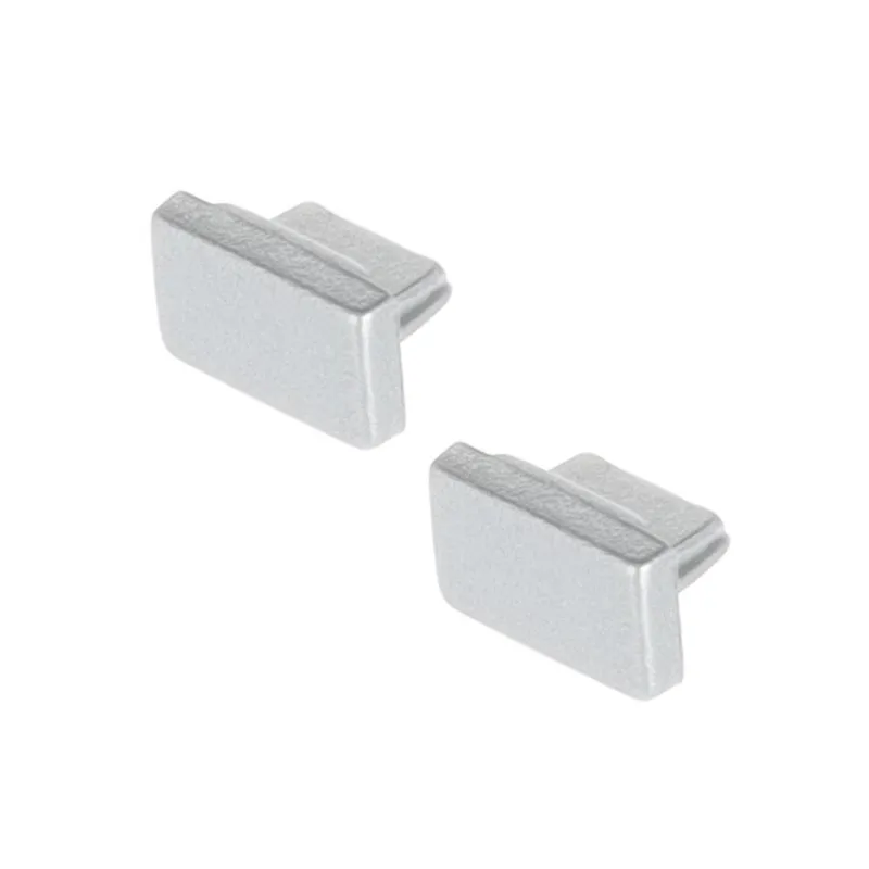Jeu d’embouts pour profilé d’éclairage LED ORPHA – paire / Gris