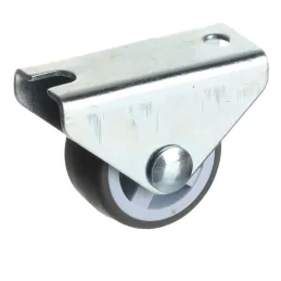 Roulettes fixes 30 mm / Gris