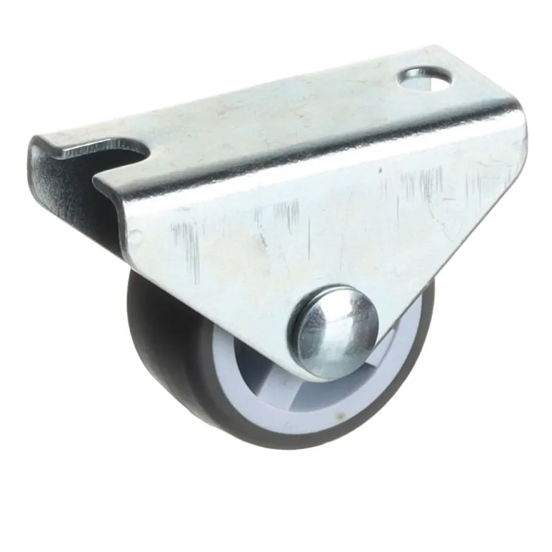 Roulettes fixes 30 mm / Gris