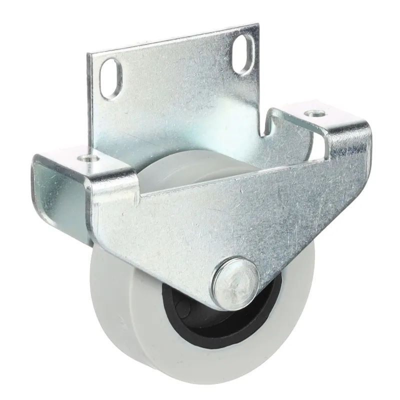 Roulettes fixes 45 mm / Blanc