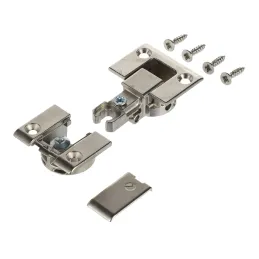 Charnière pour porte basculante inférieure KIMANA SKIN / Nickel