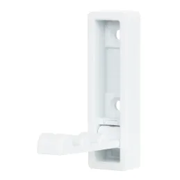 Porte-manteau rabattable TOREO / Blanc mat