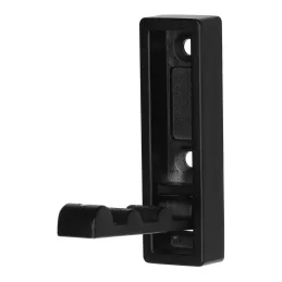 Patère rabattable TOREO / Noir mat