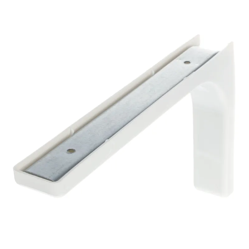 Console en tôle avec cache 237 x 143 / Blanc