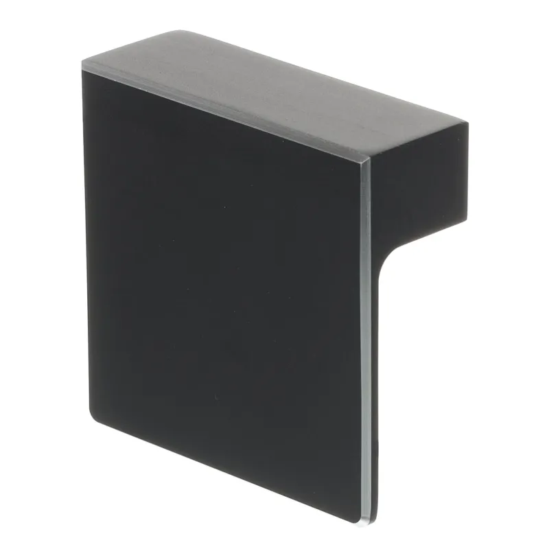 Poignée bouton MAGNUM / Noir mat