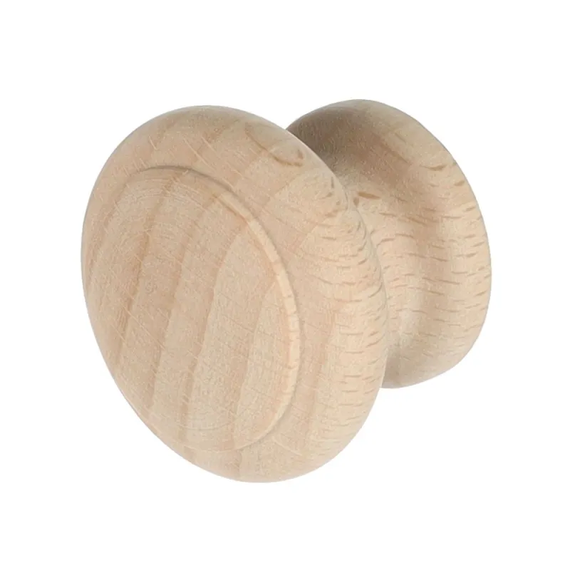 Bouton de meuble en bois VILLA / Hêtre non verni