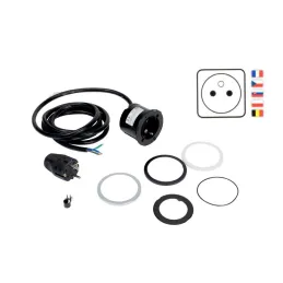 Prise encastrable BACHMANN PIX 1x230V FRENCH