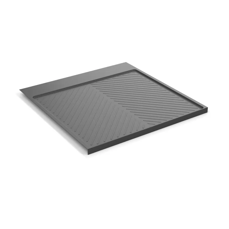 Tapis de protection en plastique pour meuble sous évier SINK / Anthracite