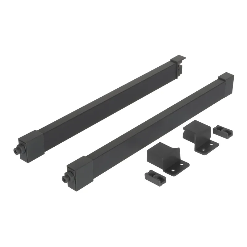 Ensemble de barres de toit pour caisson de cuisine - INTERBOX Premium / Anthracite