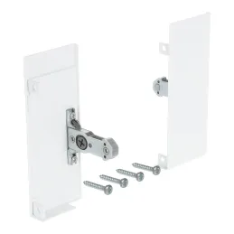 Set de supports pour tiroir intérieur – INTERBOX Premium 84 mm / Blanc
