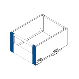 Kit de supports pour tiroir intérieur - INTERBOX Premium 199 mm / Anthracite