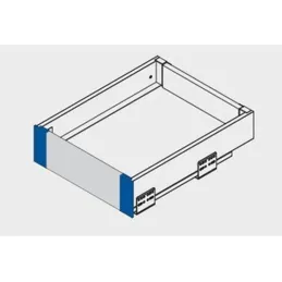 Set de supports pour tiroir intérieur – INTERBOX Premium 84 mm / Blanc