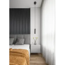 Profilé décoratif à lamelles ONDA / Noir