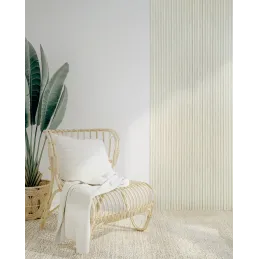 Profilé décoratif à lamelles ONDA / Blanc