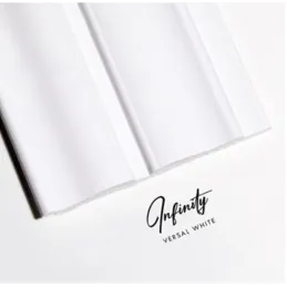 Profilé décoratif à lamelles INFINITY VERSAL / Blanc