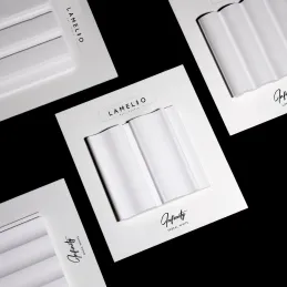 Profil de finition pour lames décoratives INFINITY VERSAL / Blanc