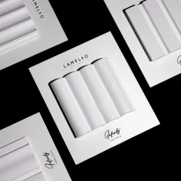 Profil décoratif à lames INFINITY LUNA / Blanc