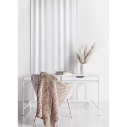 Profil décoratif à lames INFINITY LUNA / Blanc