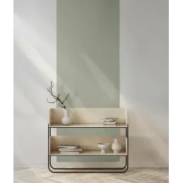 Profil décoratif à lames INFINITY LUNA / Blanc