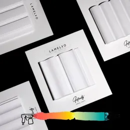 Profilé décoratif à lamelles INFINITY VERSAL / Blanc