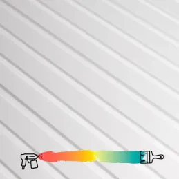 Profil de finition pour lames décoratives INFINITY OLMO / Blanc