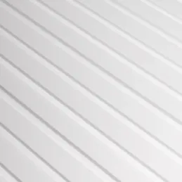Profil de finition pour lames décoratives INFINITY OLMO / Blanc