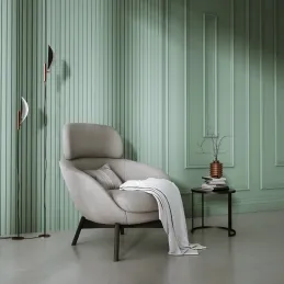 Profil de finition pour lames décoratives INFINITY OLMO / Blanc